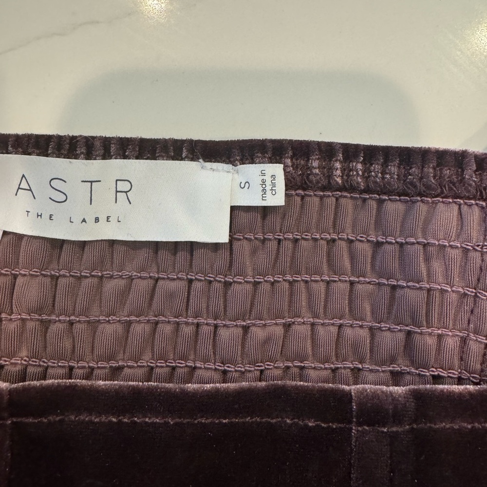 Astr the Label Ashbury Velvet Corset Top - Picture 3 of 4